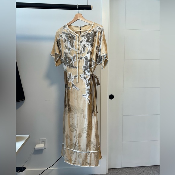 Zara Jacquard Limited Edition Kaftan - Picture 3 of 7